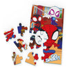 Marvel, 25-Piece Jigsaw Foam Squishy Puzzle Go Spidey! Disney Junior Spidey and his Amazing Friends Show, for Kids Ages 4 and up