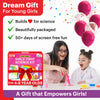 Doctor Jupiter Girls First Science Experiment Kit for Kids Ages 4-5-6-7-8| Gift Ideas for Birthday, Christmas for 4-8 Year Old Girls| STEM Learning & Educational Toys