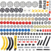 KonHaovF Technic Parts Gear Set Compatible with Major Brand Bricks, Technic Pieces Bulk, DIY Technic Gears Assortment Pack-Gears, Gears Rack, Technic Differential