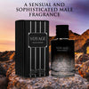 Voyage for Men Eau De Parfum - Sophisticated Male Fragrance Composition of bergamot, Pepper, Lavender, Star Anise & Nutmeg - Base of Peppery & Vanilla - Go-To Daily Scent - Elegant 100ml Bottle