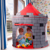 Kids Play Tent Knight Castle - Portable Kids Tent - Kids Pop Up Tent Foldable Into Carrying Bag - Childrens Play Tent For Indoor And Outdoor Use - Kids Playhouse Best Gift For Boys and Girls, Original