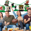 10PCS Football Party Decorations Football Table Centerpiece Football Honeycomb Centerpieces Table Toppers for Football Birthday Party Football Gameday Tailgate Party Supplies