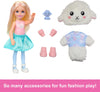 Barbie Chelsea Cutie Reveal Small Doll & Accessories, Blonde in Lamb Costume, 10 Suprises, Color Change (Styles May Vary)