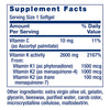 Life Extension Super K, vitamin K1, vitamin K2 mk-7, vitamin K2 mk-4, vitamin C, bone/heart/arterial health, 3-month supply, Gluten-Free, 1 Daily, Non-GMO, 90 softgels