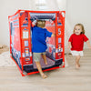 Melissa & Doug Fire Truck Play Tent Role Play Firefighter Tent, Fire Truck Tent for Kids Ages 3+