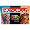 Monopoly The Super Mario Bros. Movie Edition Kids Board Game, Family Games for Super Mario Fans, Includes Bowser Token, Ages 8+