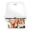 KODAK Step Wireless Mobile Photo Mini Color Printer (White) Go Bundle, 2x3