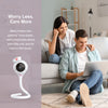 iBaby Smart Baby Breathing Monitor - with Camera and Audio, Tracking Baby's Breathing, Sleeping, Movement. i2 Wi-Fi Video Baby Monitor, Contactless, Work with Smartphone.