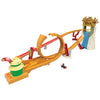 Hot Wheels The Super Mario Bros. Movie Track Set, Jungle Kingdom Raceway Playset with Mario Die-Cast Toy Car