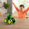 John Deere Tractor - Monster Treads Lightning Wheels Motion Activated Light Up Truck Toy Toys Kids Ages 3 Years and Up,Green