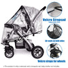 Stroller Rain Cover,Universal Stroller Accessory,Waterproof, Windproof Protection,Protect from Dust Snow,Baby Travel Weather Shield