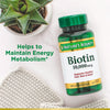 Nature's Bounty Biotin, Supports Healthy Hair, Skin and Nails, 10,000 mcg, Rapid Release Softgels, 120 Ct