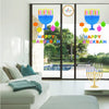 Hanukkah Window Gel Clings Menorah and Dreidel Decoration Hanukkah Decoration, Happy Hanukkah (Hanukkah Gel Clings, Single)