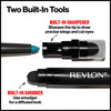 Revlon Pencil Eyeliner, Gifts for Women, Stocking Stuffers, Color Stay Eye Makeup with Built-in Sharpener, Waterproof, Smudge-proof, Longwearing with Ultra-Fine Tip, 201 Black, 0.01 oz