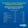 Farnam Horseshoer's Secret Pelleted Hoof Supplements Concentrate, Economic formula with 25 mg. of biotin per 2 oz. serving, 3.75 lb., 30 day supply