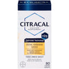 Citracal Slow Release 1200, 1200 mg Calcium Citrate and Calcium Carbonate Blend with 1000 IU Vitamin D3, Bone Health Supplement for Adults, Once Daily Caplets, 80 Count