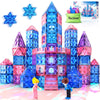 Diamond Magnetic Building Blocks - Frozen Princess Toys for 3-8 Year Old Girls & Boys - Birthday Gifts