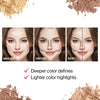 Wet n Wild MegaGlo Contour Palette, Dulce De Leche | Contouring Powder Face Kit | Flawlessly Sculpted Face