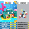 IGIVI Magnetic Blocks - Build Mine Magnet World Ocean Set, Magnets Building Blocks for Kids Ages 3-5 4-8, STEM Montessori Sensory Toys for Toddler 3+ Year Old Girls Boys, Classroom Must Haves Supplies