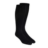 Truform Compression Socks, 30-40 mmHg, Men's Dress Socks, Knee High Over Calf Length, Black, X-Large