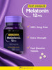 Carlyle Melatonin 12 mg Fast Dissolve 180 Tablets | Drug Free | Natural Berry Flavor | Vegetarian, Non-GMO, Gluten Free