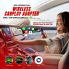 2024 Upgraded NVI Wireless Carplay Adapter Set- Fastest Plug & Play Dongle for Car with USB A/USB C - Auto-Connect, No Delay - Easy to Use - Online Update - Compatible with Cars from 2016 and iOS 10+