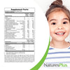 NaturesPlus Animal Parade Children's Chewable Multivitamin - 180 Animal-Shaped Tablets - Natural Assorted Flavors - Vegetarian, Gluten Free - 90 Servings