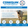 Cosequin Senior Joint Health Supplement for Senior Dogs - With Glucosamine, Chondroitin, Omega-3 for Skin and Coat Health and Beta Glucans for Immune Support, 60 Soft Chews