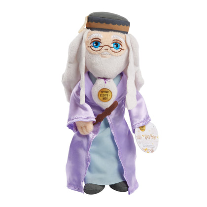 Harry Potter 8-Inch Spell Casting Wizards Professor Albus DumbledoreSmall Plushie with Sound Effects, Kids Toys for Ages 3 Up by Just Play