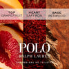 Ralph Lauren - Polo Red - Men's Deodorant - Woody & Spicy - With Grapefruit, Saffron, and Redwood - Alcohol-Free, Long Lasting - 2.6 Oz