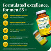 MegaFood Men's 55+ One Daily - Multivitamin for Men with Vitamin B12, Vitamin C, Vitamin D & Zinc - Optimal Aging & Immune Support Supplement - Vegetarian - Made Without 9 Food Allergens - 120 Tabs