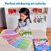 Skillmatics Art Activity - Dot It Unicorns & Princesses, No Mess Sticker Art for Kids, Craft Kits, DIY Activity, Gifts for Boys & Girls Ages 3, 4, 5, 6, 7, Stocking Stuffer, Travel Toys for Toddlers