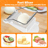 Ajerg Spam Musubi Mold, Sushi Onigiri Mold Set,Kitchen Sesame Paste Maker, Non-stick Masubi Molds Kit,Butter Cheese Spam Slicer (Spam Musubi Mold)