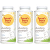 Burt's Bees Baby Dusting Powder, 100% Natural Origin, Talc-Free, Pediatrician Tested, 7.5 Ounces, Pack of 3, Pack May Very