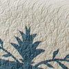 Tommy Bahama - King Quilt, Cotton Lightweight Bedding, Pre-Washed for Added Softness (Aloha Pineapple Blue, King)