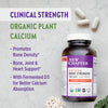 New Chapter Calcium Supplement - Bone Strength Whole Food Calcium with Vitamin K2 + D3 + Magnesium, Vegetarian, Gluten Free 90 Count (1 Month Supply)