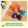 Crayola Toddler Crayons in Egg Shape (12ct), Jumbo Washable Crayons, Big Crayons For Toddlers, Toddler Toys, Holiday Gift, 1+