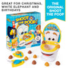 The Original Shoot The Poop - Funny Family Game - Fast and Frenzied Flushing Poop Game with Fun Sounds for Kids - Includes Talking Toilet Bowl, Dexterity Launchers, 12 Soft Plastic Toy Poops