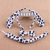 kinzd Kids Dalmatian Puppy Dog Headband Ears Tail Halloween Dress Up Costume