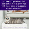 FELIWAY Optimum Cat, Enhanced Calming Pheromone Diffuser, 30 Day Starter Kit (48 mL), Translucent