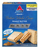 Atkins Peanut Butter Protein Wafer Crisps, Protein Dessert, 4g Net Carb, 1g Sugar, Keto Friendly, 5 Count