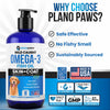 Omega 3 Fish Oil for Dogs - Better Than Salmon Oil for Dogs - Dog Fish Oil Supplement for Shedding, Allergy, Itch Relief - Supports Dry Skin, Joints - Dog Skin and Coat Supplement - Fish Oil Liquid