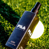 Fila BLACK for Men - Invigorating Spicy And Floral Fragrance For Him - Extra Strength, Long Lasting Scent Payoff For All-Day Wear - Trendy, Rectangular, Streamlined, Portable Bottle Design - 8.4 Oz