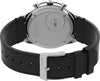 Timex Q Men's 40mm Watch - Black Dial Silver-Tone Case Black Bracelet