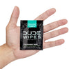 DUDE Wipes - On-The-Go Flushable Wipes - 1 Pack, 30 Wipes - Mint Chill Extra-Large Individually Wrapped Adult Wet Wipes - Eucalyptus & Tea Tree Oil - Septic and Sewer Safe