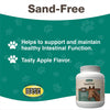 NaturVet - Sand Free Horse Powder - 3 lbs - Maintains Healthy Intestinal Function - Supports Removal of Sand from Ventral Colon - Enhanced with Tasty Apple Flavor