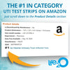 life2O 3-in-1 Full Panel UTI Test Strips for Women, Men & Kids 50ct, Urinalysis Urine Test Strip for UTI and Bladder, at Home Urinary Tract Infection Test Kit