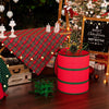 Dicasser Christmas Holiday Light Storage with 3 Green Metal Reels,Tear-Proof 600D Oxford Fabric Reinforced Stitched Handles