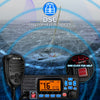 Retevis RA27 Fixed Mount Marine Radio with GPS,Waterproof IP67,Triple Watch,DSC,Emergency NOAA Weather,All USA/International/Canadian Marine Channels,Ship to Shore Radio for Boats,Black