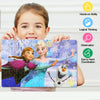 LELEMON Disney Frozen Jigsaw Puzzle in a Metal Box 60 Pieces Anna and Elsa Winter Adventures Puzzles for Kids Ages 4-8 Children Learning Educational Puzzles Toys